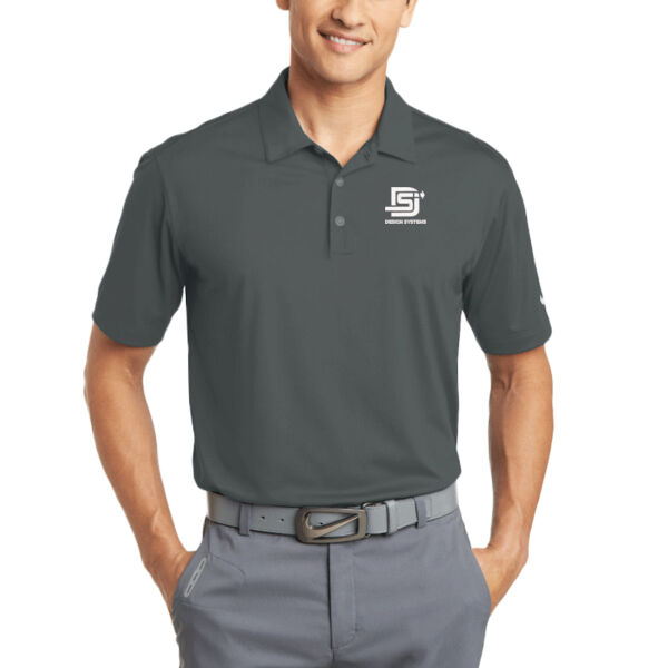   - Golf Dri FIT Vertical Mesh Polo  Thumbnail